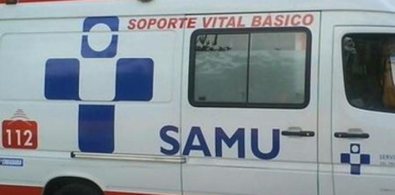 Un herido grave en accidente laboral en Gijón