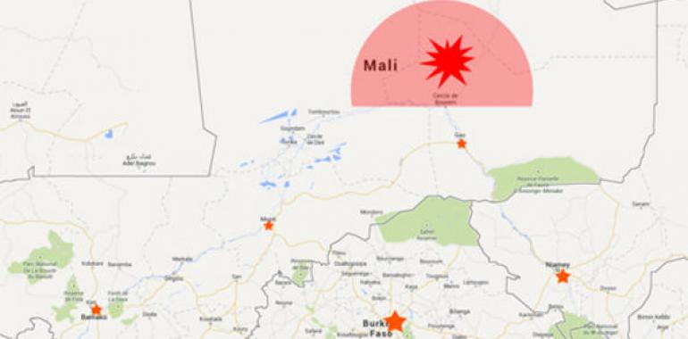 Hallados los restos del avión español en una zona desértica al norte de Mali