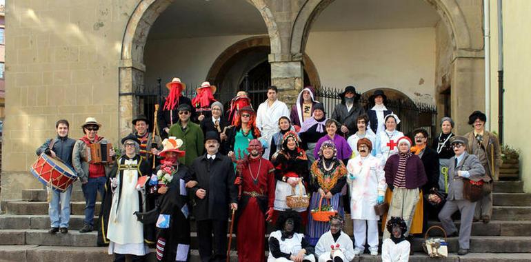  Los “Guilandeiros de Tineo” este sábado en el Festival del Arcu Atlánticu de Gijón/Xixón