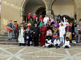  Los “Guilandeiros de Tineo” este sábado en el Festival del Arcu Atlánticu de Gijón/Xixón