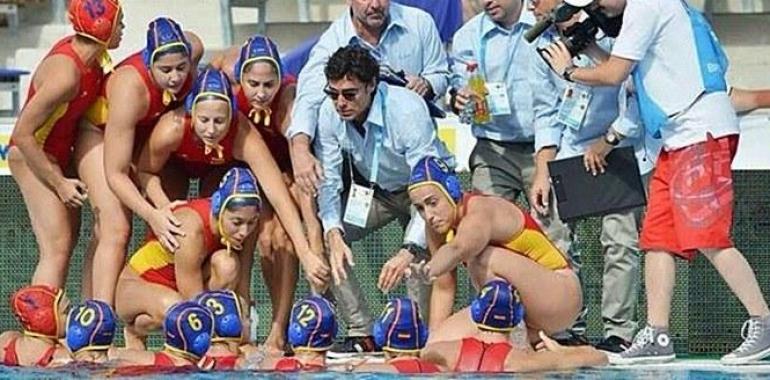 La selección española femenina de waterpolo, campeona de Europa en Budapest