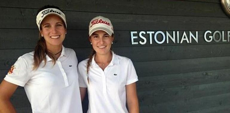 Luna Sobrón y Noemí Jiménez, campeona y subcampeona de Europa de golf