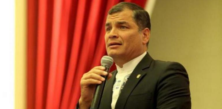 Presidente Correa alerta reunión entre candidato-banquero y #extrema #derecha de #España