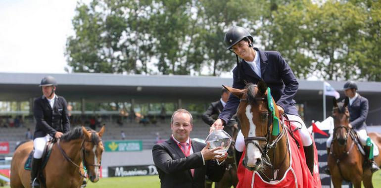 Pedro Veniss triunfa en la matinal del CSIO a lomos de Anaya