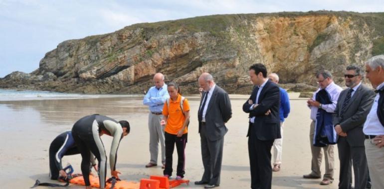 271 socorristas vigilan este verano las 66 playas asturianas con puestos de salvamento