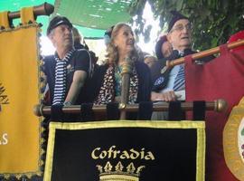 Cofradías asturianas en la Fiesta del Albariño en Cambados