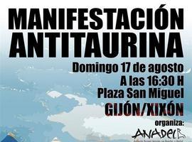 Convocada nueva manifestación antitaurina el domingo en Gijón