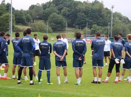 El Real Oviedo prepara su estreno ligero ante el sporting B