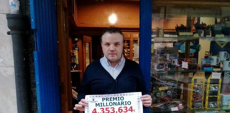 Un único apostante en Oviedo gana cuatro millones y 353.000 eurazos al Bono Loto