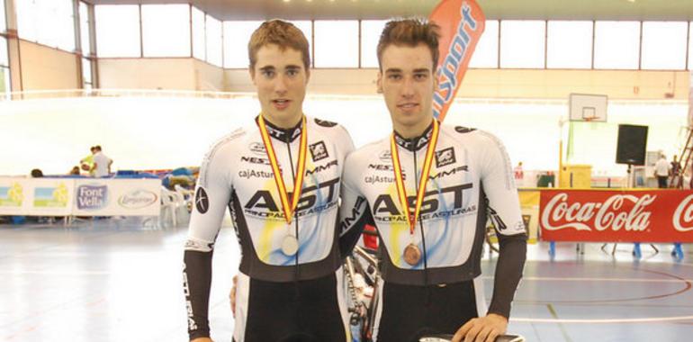 #Ciclismo #Asturiano: Una plata y dos bronces en los nacionales de Pista