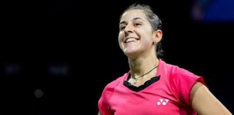 Carolina Marín, primera campeona española del mundo de badminton