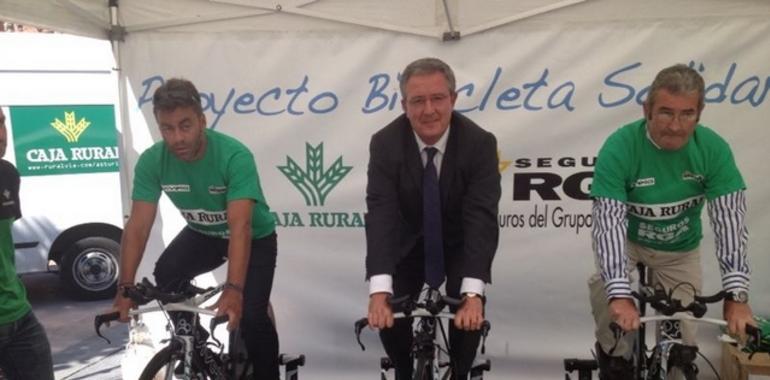 Caja Rural de Asturias desarrolla de nuevo su iniciativa Bicicleta Solidaria coincidiendo con la Vuelta Ciclista