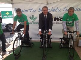 Caja Rural de Asturias desarrolla de nuevo su iniciativa Bicicleta Solidaria coincidiendo con la Vuelta Ciclista