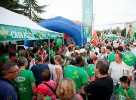 La #Bicicleta #Solidaria  supera la tonelada de alimentos a golpe de pedal en Asturias