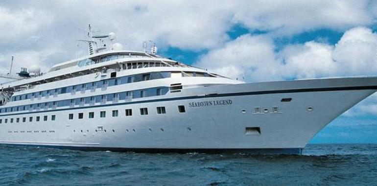 El #Seabourn #Legend hará el sábado su primera escala en el Puerto de Gijón