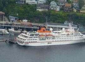 El crucero Hanseatic atracará el lunes en Gijón