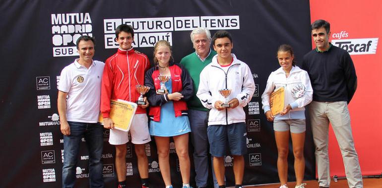 #TenisOviedo: Pelayo Antuña y Celia Montero consiguen su pasaporte para Madrid