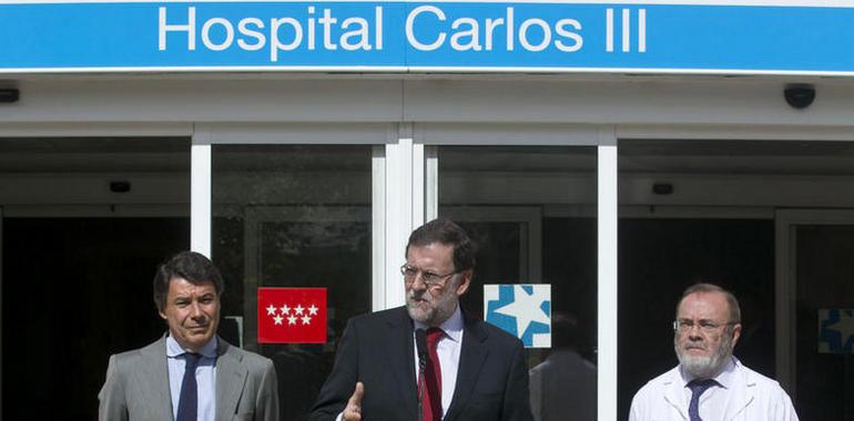 Rajoy dice que la enferma de ébola es su prioridad y minimiza los riesgos