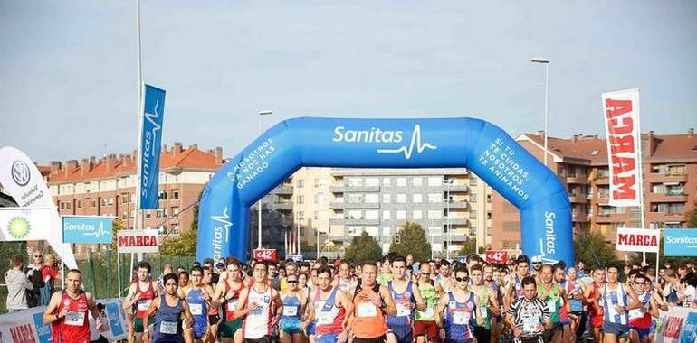 Pedro Nimo y Beatriz Álvarez vencen en la  #Sanitas #MARCARunningSeries de Gijón