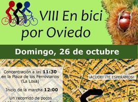 El domingo, un nuevo paseo por Oviedo del colectivo Asturies ConBici