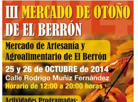 Sidra, castañes y mucho más en el Mercáu de Otoño de El Berrón