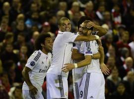 Real Madrid arrolla al Liverpool 3-0 en la Champions asegurando el pase a octavos