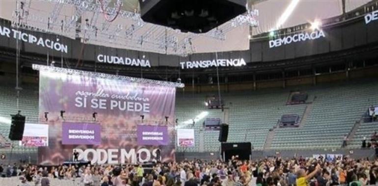 Podemos cuenta yá con más de 210.000 "inscritos" nel so censu, superando a los 200.000 militantes del PSOE