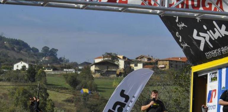 Gran actuación del ciclocross asturiano en Muskiz 