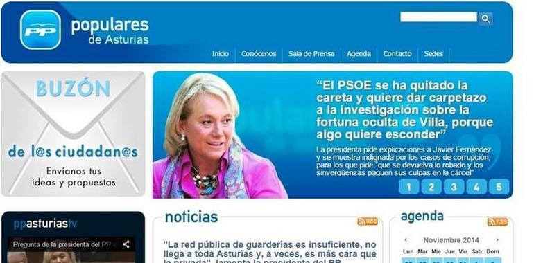 El PP abre en la web un buzón ciudadano para enviar "ideas y propuestas"