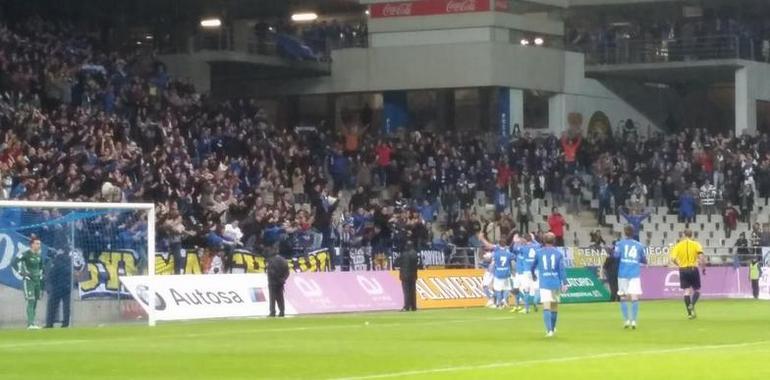 ¡FINAL! #RealOviedo 4 - @realmurciacfsad 1 ¡Líderes!