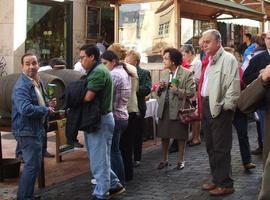 Sidra del duernu y castañes magostades para el domingo en La Gascona