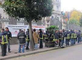 El comité de Bomberos de Asturias reclama la dimisión del gerente del servicio