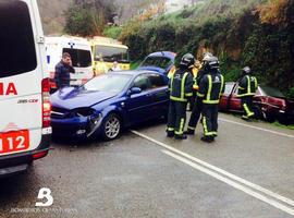 Muere una mujer de 71 años en un accidente con otros dos heridos, en Tebongo, Cangas del Narcea