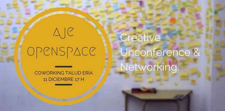 Creative Unconference #Networking de #AJE #openspace en La Ería