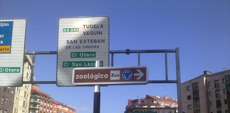 La avaricia municipal deja sin carteles orientadores al #Zoo de #Oviedo