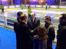 La pista municipal de #patinaje sobre #hielo de #Oviedo espera 20.000 visitas estas navidades