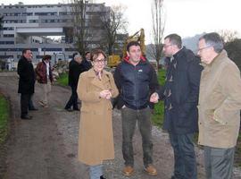 Comienzan las obras de #saneamiento del #río #Villoria, en #Laviana 