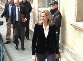 Infanta ingresa por error los 580.000 euros nun Xulgáu de Barcelona al confundir el númberu de cuenta