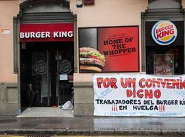 #PodemosXixón apoya a los trabajadores de Burger King