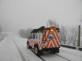 Alertas por nieve, viento y oleaje para el fin de semana en Asturias