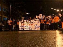 Trabajadores de #Burger #King recorren las calles de Gijón en defensa de sus derechos