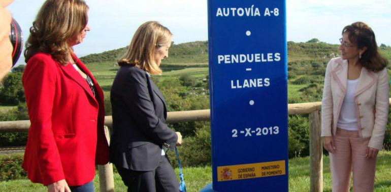 Más pitos que palmas ante el final de la autovía del Cantábrico con 20 años de retraso