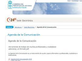 Asturias ya tiene disponible su Agenda de la Comunicación 2015