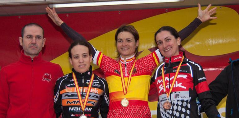 Los asturianos Gamonal, Alonso y Prieto Campeones de España de ciclocross