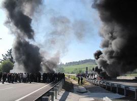 Piden 2 años de cárcel para los mineros de la barricada de Lena en 2012