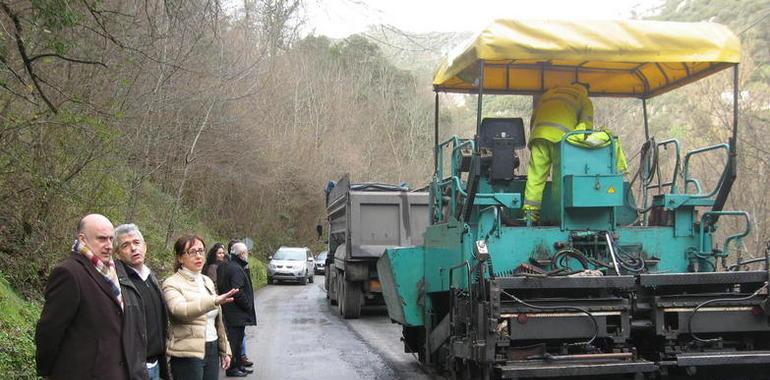 La carretera Puente de San Martín-Somiedo estará reformada en primavera