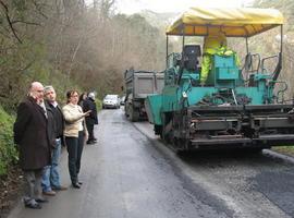 La carretera Puente de San Martín-Somiedo estará reformada en primavera