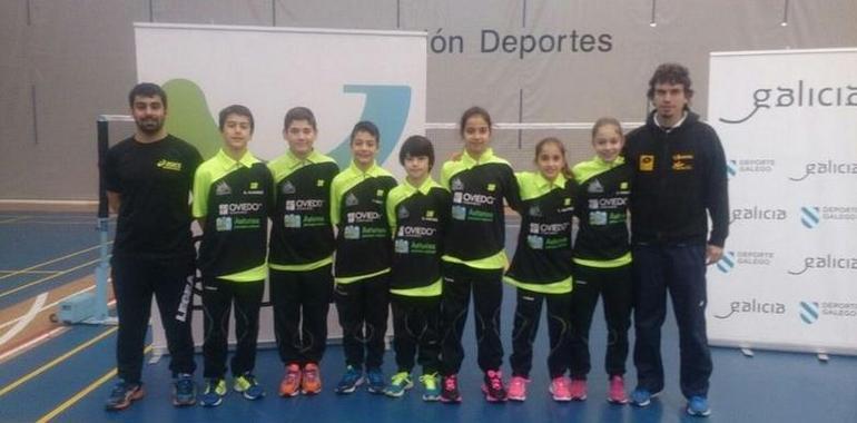 7 canteranos sub 13 del #Bádminton #Oviedo convocados con las mejores raquetas del norte 