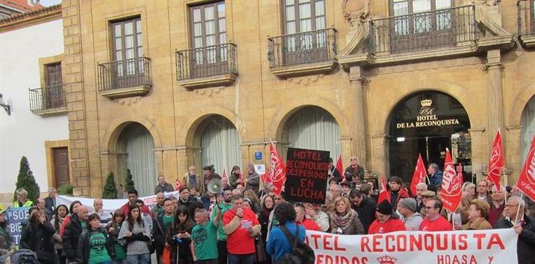 Foro exige la "inmediata readmisión" de los #despedidos del #Hotel de la #Reconquista