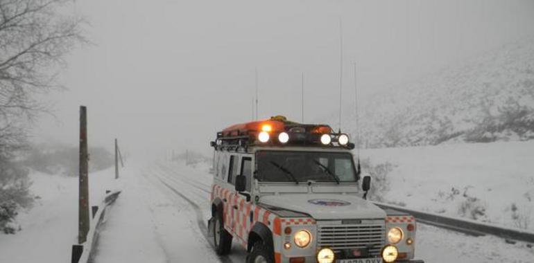 Alerta amarilla por nieve para Asturias